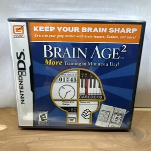 Brain Age 2: Mehr Training in Minuten pro Tag (Nintendo DS, 2007) Neu Versiegelt - Bild 1 von 4