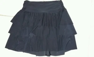 Girls M Medium black layered skirt Be 2 Be EUC - Picture 1 of 1