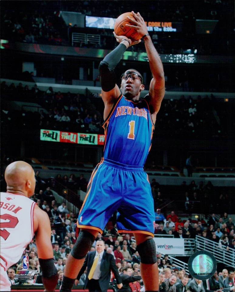 Foto brillante B de Amar'e Stoudemire New York Knicks con licencia de la NBA sin firmar Foto 1 de 1