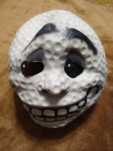Máscara completa de Halloween de bola de golf Fun World de colección Pascua ilimitada Inc. - Imagen 1 de 11