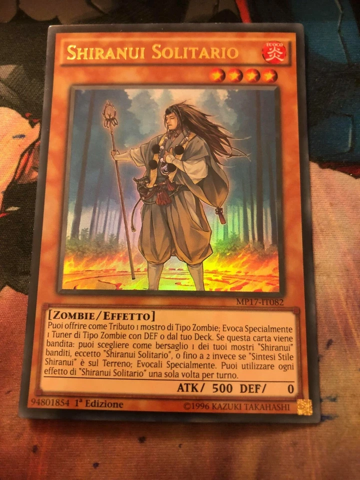 *** SHIRANUI SOLITAIRE *** ULTRA RARE ITALIAN MINT/NM MP17-EN082 YUGIOH! - Image 1 of 1
