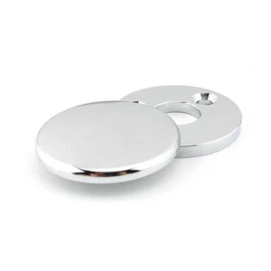 Chrom Gabelschlossabdeckung Fork Lock Cover Für Harley Road King FLHR 1994-up - Picture 1 of 8