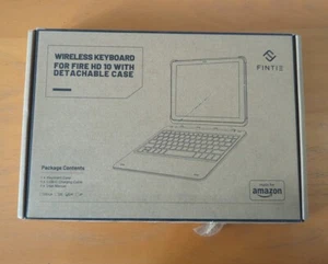Fintie Wireless Keyboard For Fire Hd 10 - Picture 1 of 4