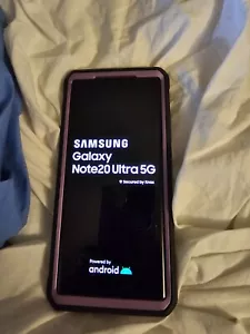 NEW Samsung Galaxy NOTE 20 Ultra 5G SM-N986U1 (UNLOCKED) ALL COLORS & CAPACITY - Picture 1 of 6