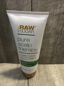 Raw Sugar Pure Scalp Therapy 6.7 fl oz Scalp & Hair Masque New Sealed - Picture 1 of 2