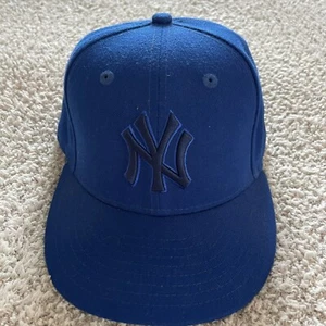 NY Yankees New Era 59Fifty sitzende Mütze 7 1/8 mlb blaue Kappe Originalware MLB - Bild 1 von 7