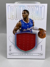 2013-14 Chris Paul National Treasures Colossal Red Jumbo Patch /75!!! Clippers!!