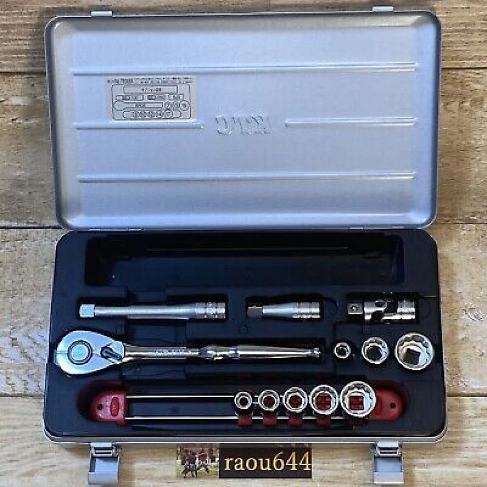 KTC TB308X Socket Wrench Set 9.5mm (3/8 inch) made in Japan - Image 1 of 4