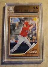 2011 TOPPS HERITAGE MINOR LEAGUE EDITION BRYCE HARPER 16 BGS 9.5 GEM MINT ROOKIE