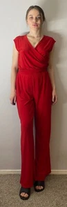 Lauren Ralph Laure Jumpsuit Damen Rot Ärmellos - Bild 1 von 13