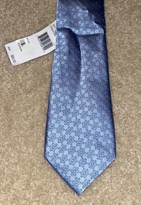 Calvin Klein Blue Mens’s Designer Tie - New With Tags $69 (Silk) - Picture 1 of 4