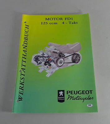 Werkstatthandbuch Peugeot Roller - Motor FD1 125 ccm 4 Takter Stand 03/1999 - Bild 1 von 2