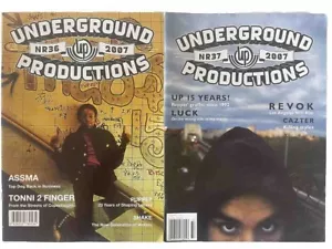 Underground Productions Magazine Issues 36/37 (2007) Sweden Graffiti Magazine - Picture 1 of 23