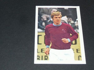 45 COLIN WALDRON BURNLEY CLARETS FKS PANINI FOOTBALL ENGLAND 1970-1971