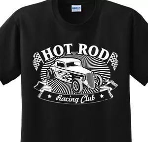 Hot Rod Racing Club Movie Logo Men's Black T-Shirt Size S-5XL - Picture 1 of 4