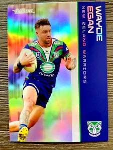 2025 NRL TRADERS 'SILVER PARALLEL' TRADING CARD - WAYDE EGAN/WARRIORS - Picture 1 of 1