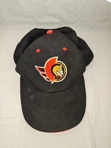 Vintage Ottawa Senators Hat NHL Official Logo Black &Red Adjustable - Picture 1 of 3