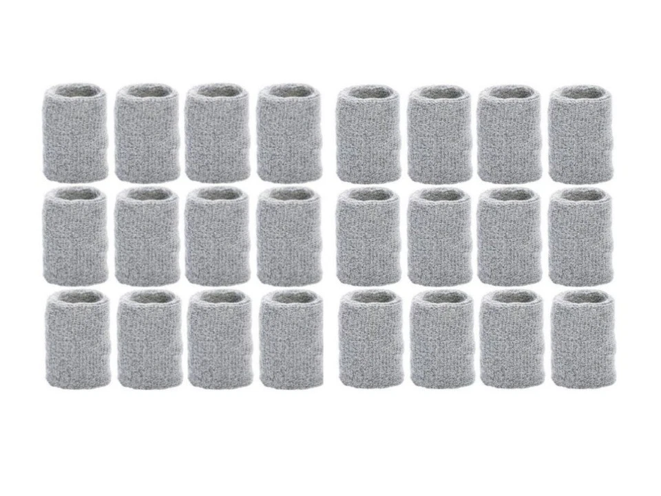 Баскетбол теннис повязки на запястье хлопок толстовка комплект Sport ~ 12 пара ~ сделано в США - Изображение 1 из 1