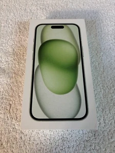 Apple A2846 iPhone 15 Green 128GB - Empty Box ONLY - Picture 1 of 3