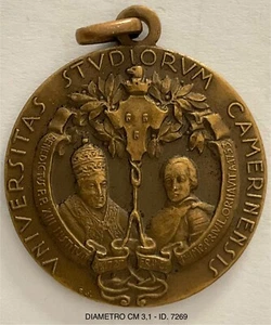 UNIVERSITÀ DEGLI STUDIO DI CAMERINO MEDAGLIA UNIVERSITAS STUDIORUM CAMERINENSIS - Imagen 1 de 6