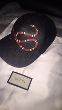 Authentic Mens Gucci Snake Cap