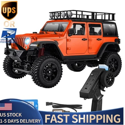 MN-128 1/12 RC Jeep Crawler 4WD RTR Off-Road Truck 2.4GHz Model Hobby Gift - Image 1 of 4