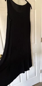 Vestido Chicos Travelers Slinky Minimalista Maduro Sin Mangas Midi Negro 3 XL - Imagen 1 de 4