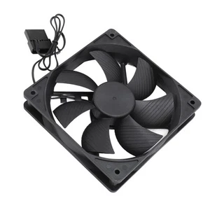 Computer Case Fans 120x120x25mm High Accuracy Dual Ball Bearing PC Exhaust Co CB - Afbeelding 1 van 24