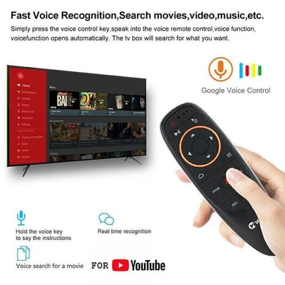 Mini Wireless Keyboard Remote Control Touchpad 2.4GHz Smart TV Android TV Box PC - Image 1 of 4