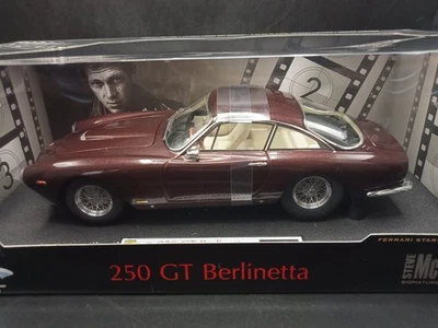 Ferrari 250 GT Berlinetta Steve McQueen 1/18 Hot Wheels ELite - Immagine 1 di 4