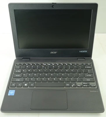 Acer TRAVELMATE B311-31 11.6" Intel Celeron N4120 4GB DDR4 128GB MMC No COA OS - Image 1 of 4