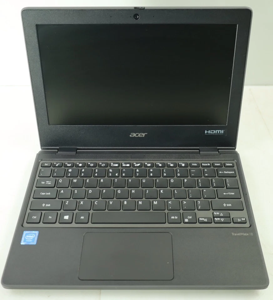 Acer TRAVELMATE B311-31 11.6" Intel Celeron N4120 4GB DDR4 128GB MMC No COA OS - Image 1 of 4