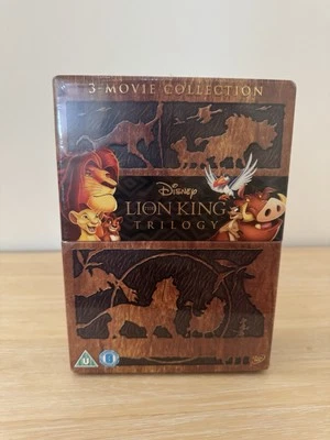 Disney The Lion King Trilogy UK DVD Box Set, 3-Movie Collection, New Sealed - Image 1 of 4