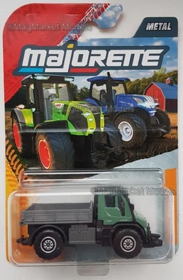 MAJORETTE · UNIMOG U530 · GREEN · FARM SERIES · 1:76 · BRAND NEW AND RARE - Image 1 of 4