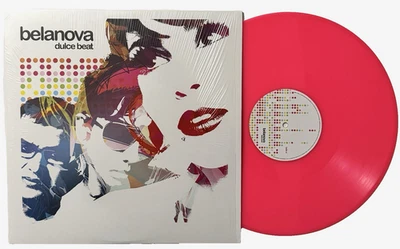 BELANOVA - Dulce Beat LP Pink Bubblegum Vinyl Like New - Image 1 of 2