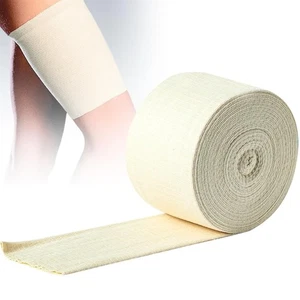 Elastische Schlauchstützbandage Größe F 3,9"x5,46yd Wiederverwendbare Kompressionsrolle - Bild 1 von 7