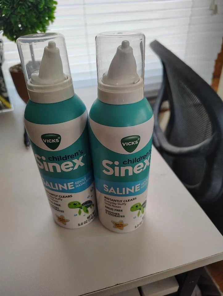 Salina infantil Sinex - 5 oz. - Novo - Pacote com 2 - Frete Grátis - Imagem 1 de 1