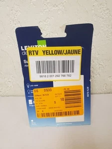 *NEU* Leviton Decora SureSlide Universal einpoliger Schiebedimmer 6672-1LW weiß - Bild 1 von 6