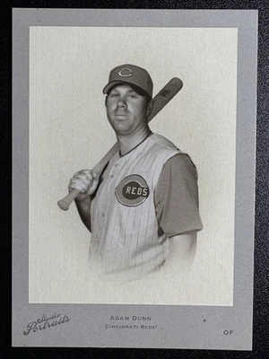 Adam Dunn 2005 Donruss Studio Portraits Throwback Threads /15 SSP Reds Free Ship - Imagem 1 de 2