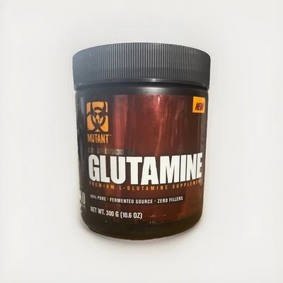 Mutant Core Series Glutamine 300g | Helps Muscle Recovery & Supports Gut Health - Image 1 of 3