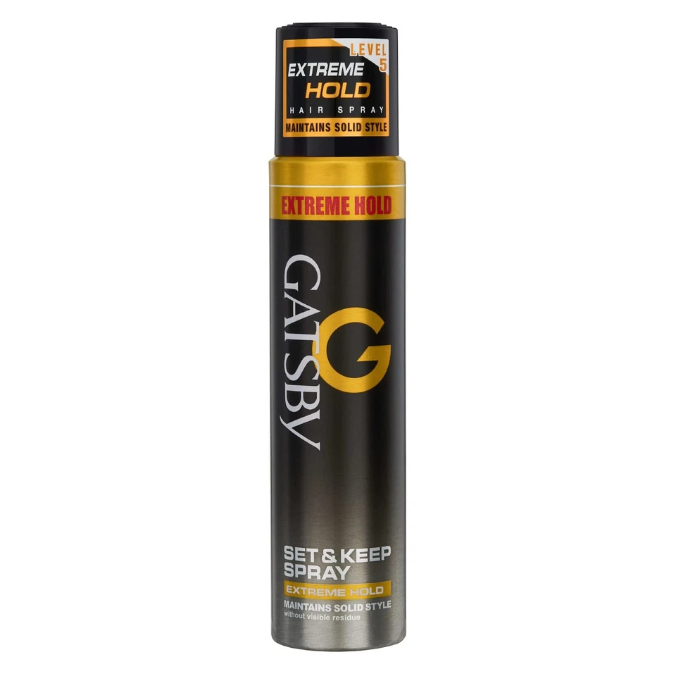 Gatsby Set And Keep Extreme Hold Hair Spray For Hair 250ml - Image 1 of 4