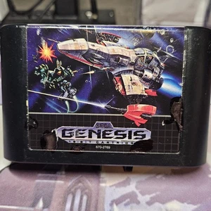 Lightening Force Quest For The Darkstar Sega Genesis Cart Only Tested Working - Picture 1 of 5