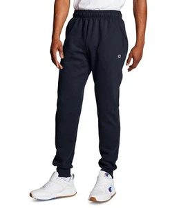 Neu Champion Herren Fleece Powerblend Jogginghose Gr. S Navy MAR25D - Bild 1 von 1