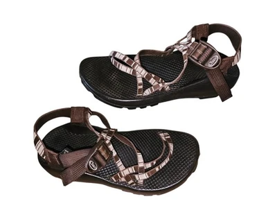 Sandalias para mujer CHACO ZX2 YAMPA marrón a rayas VIBRAM cómodas con tiras talla 8 Foto 1 de 4