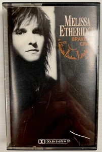 Melissa Etheridge Brave And Crazy Music Cassette Tape Island 1989 Chrome - Picture 1 of 24