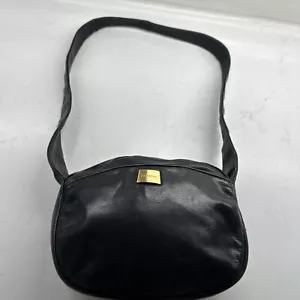 Bolso de mano de cuero negro Cartera Perlina New York Bolso de hombro - Imagen 1 de 22