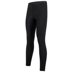 Santini Mens 365 Side Zip Cyclocross Warm-Up Tights-No Pad-Black - Made in Italy