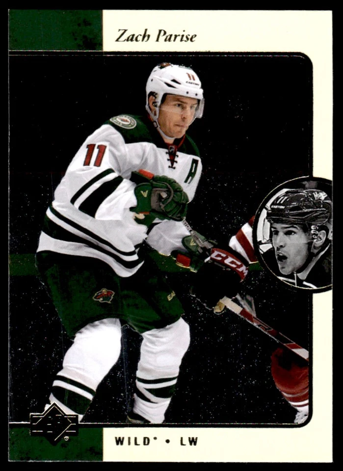 2015-16 SP Authentic 1995-96 Retro Zach Parise Minnesota Wild #R9 - Image 1 of 2