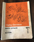 Catalogue de pièces Harley Davidson Sportster 1961 à 1971 moto garage frais