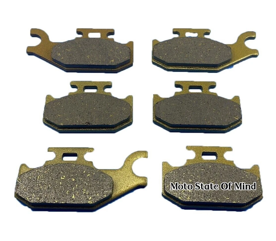 Can-Am Outlander 400、500、650、800 2004-2012 陶瓷前后刹车片套装 — 第 1/2 张图片